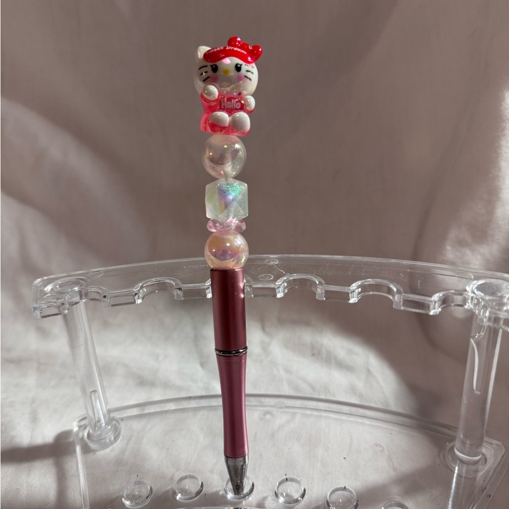 Cute Pink Cat-Themed Kids Toy Pen